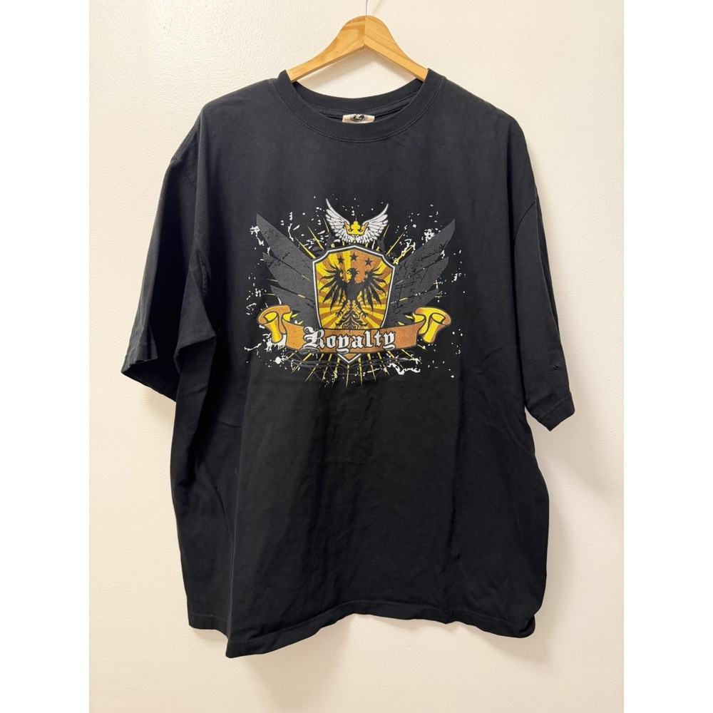 Vintage Y2K G Unit Royalty Black Heavyweight T Shirt Men's 2XL Hip Hop Tee